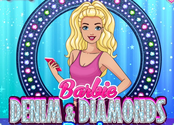 Игра Барби: Джинсовая и Алмазная Вечеринка