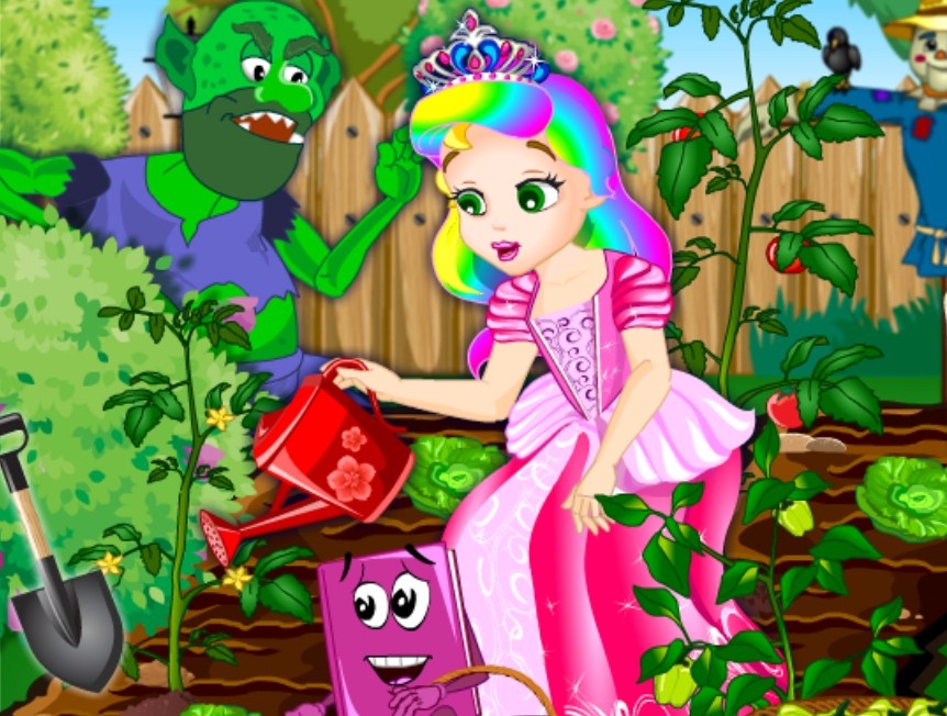 Игра Принцесса Джульетта: Садовые Проблемы