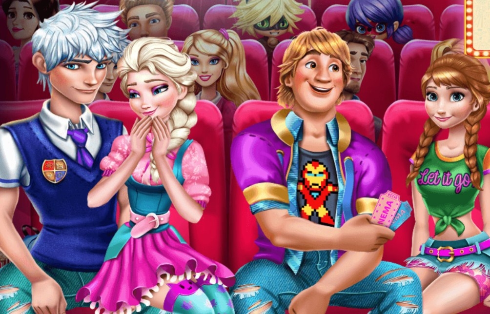 Игра Эльза и Анна: Ночь в Кино