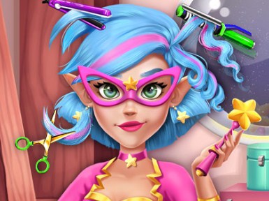 Игра Галактические Девушки: Реальные Стрижки