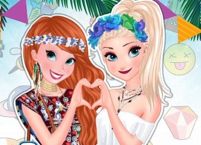 Игра Анна и Эльза: Летние Фестивали