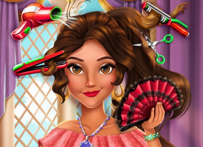 Игра Латина Принцесса: Настоящие Прически