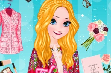 Игра Эльза: Модный Плащ
