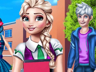 Игра Принцесса: Новая Девушка в Школе