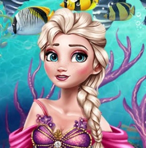 Игра Эльза: Русалка VS Принцесса