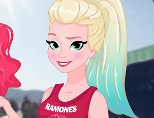 Игра Эльза и Рапунцель: Фестиваль Отдыха