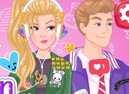 Игра Барби и Кен: Украшение Одежды