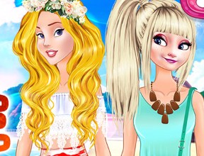 Игра Принцессы: Летняя Вечеринка