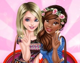 Игра Тиана и Эльза Стали Лучшими Друзьями