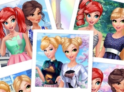 Игра Принцессы: Крутые Селфи