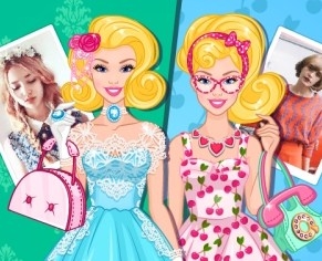 Игра Барби: Винтаж VS Ретро