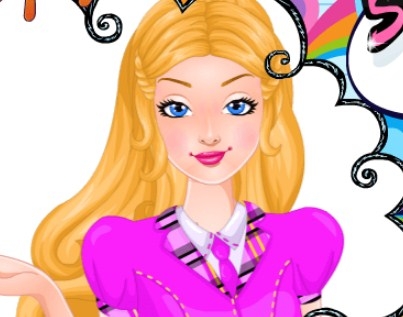 Игра Супер Барби: Приготовления к Школе
