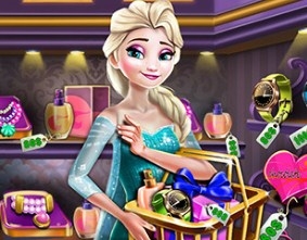 Игра Эльза: Покупает Подарки