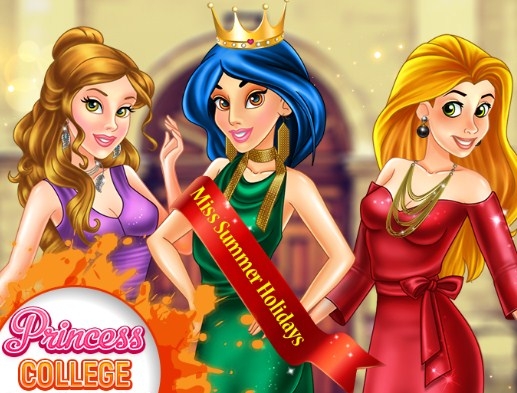 Игра Принцесса: Конкурс Красоты в Колледже