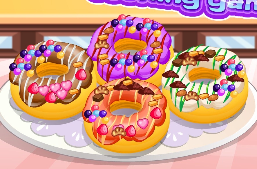 Игра Готовить Пончики