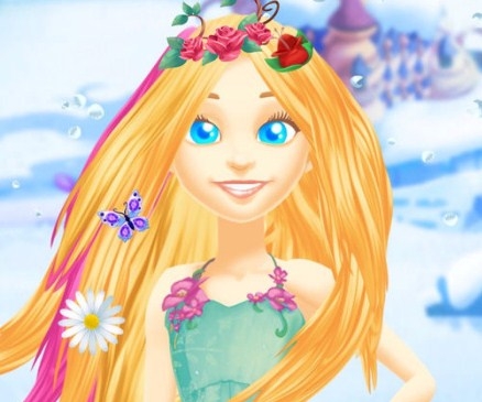 Игра Барби: Роскошные Волосы