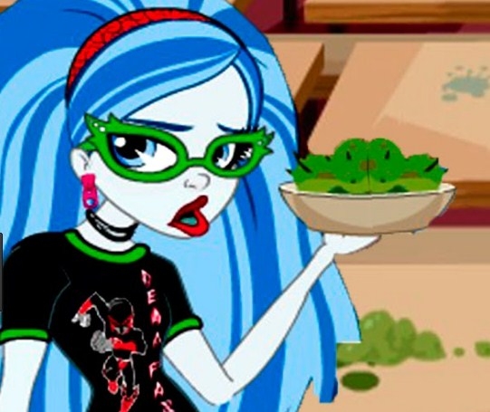 Игра Монстер Хай: Битва Едой