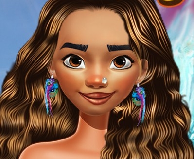 Игра Сделай Моане Пирсинг