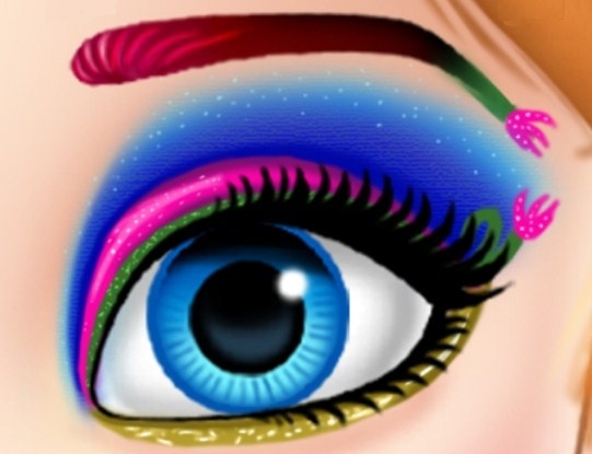 Игра Макияж для Глаз Анны