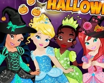 Игра Маленькие Принцессы: Хеллоуин