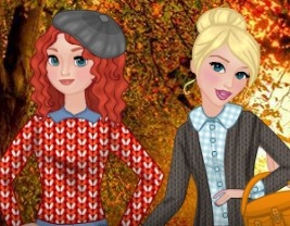 Игра Принцессы: Погода для Свитера