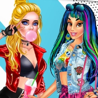 Игра Принцессы: Тамблер Девочки