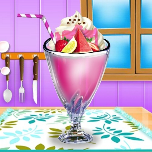 Игра Готовим Молочный Коктейль