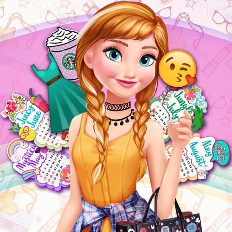 Игра Круглый Год Модница: Анна