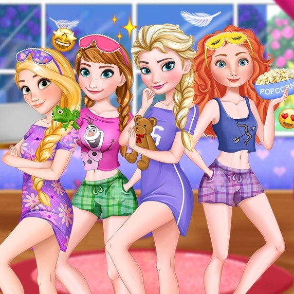 Игра Королевская Пижамная Вечеринка