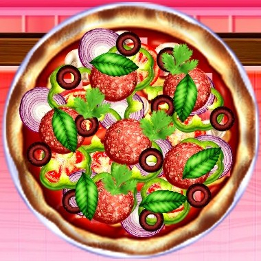 Игра Готовим Домашнюю Пиццу