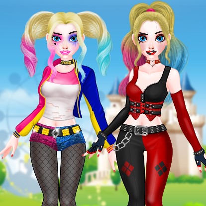 Игра Харли Квинн Готовит Апрельский Розыгрыш