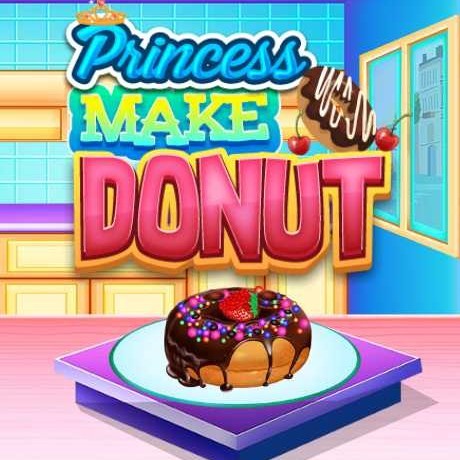 Игра Принцесса Готовит Пончики
