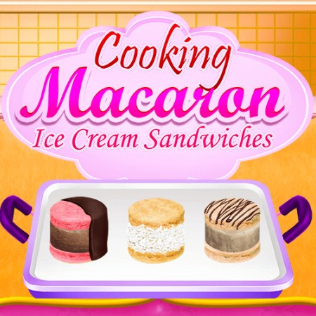 Игра Готовим Сэндвичи С Макарунами и Мороженым