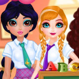 Принцессы: Лучшие Подруги Спешат в Школу