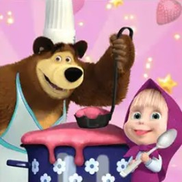 Игра Маша и Медведь Готовят Еду