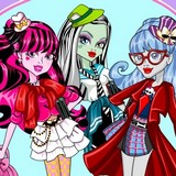 Одевалка: Модные Монстер Хай