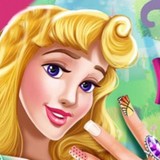 Маникюр для Принцессы Авроры