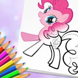 Милые Пони: Раскраска