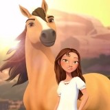 Лошади: Спирит на Прогулке