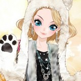 Яркая Зима: Одевалка и Макияж