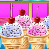 Готовим Мороженое в Вафельном Стаканчике