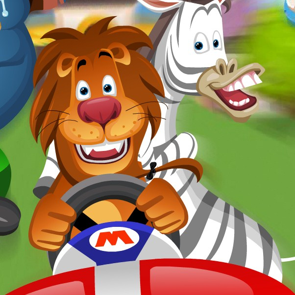 Игра Зверинец На Электромобильчиках