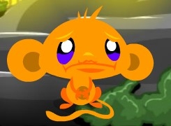 Игра Счастливая:  Обезьянка Ниндзя