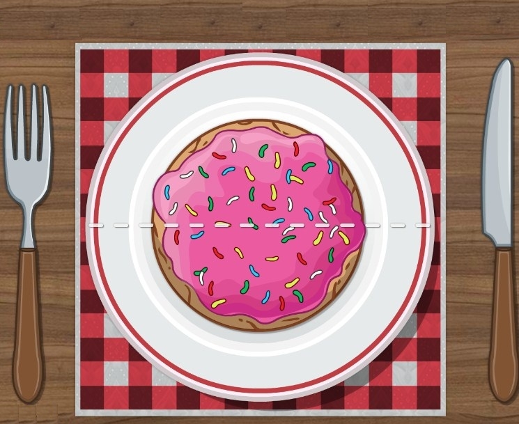 Игра Разрежь Еду