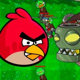 Angry Birds vs Zombies