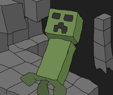 Игра Майнкрафт Опасный Кропер