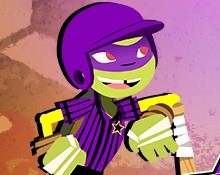 Игра Черепашки Ниндзя:  Звезды Бейсбола