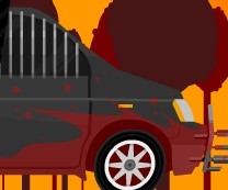 Игра Зомби на Колёсах