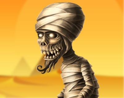 Игра Зомби в Пирамиде