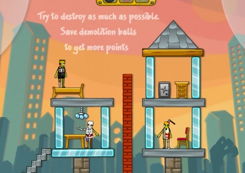 Игра Зомби: Опасная Катапулта